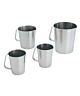 Graduated Measures Medegen 32 oz. Stainless Steel