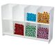 Tube Organizer 8 Place White 5-1/4 X 10-2/3 X 17 Inch