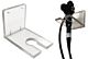 Scope Holder GI Line Plexiglas, 1 Scope Capacity, Wall Mount For Endoscopy Scope