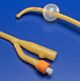 Foley Catheter Ultramer™ 2-Way Coude Tip 5 cc Balloon 20 Fr. Hydrogel Coated Latex