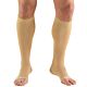 Compression Stocking Truform® Knee High Small Beige Open Toe