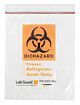 Biohazard Specimen Bag Lab Guard® Clear Bag Polyethylene 4 X 6 Inch