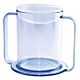 Graduated Drinking Mug Sammons Preston 12 oz. Clear Plastic Reusable