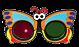 Anaglyph Glasses Butterfly Children's Vision Tests