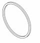 Door Gasket 9-1/2 Inch Diameter, Round