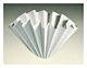 Filter Paper 24 cm dia., 25 µm Particle Retention, P8 Fluted Grade, Coarse Porosity, Fast Flow Rate