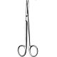 Dissecting Scissors Merit™ Metzenbaum 7 Inch Length Office Grade Stainless Steel NonSterile Finger Ring Handle Straight Blunt Tip / Blunt Tip