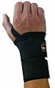 Wrist Support ProFlex® 4010 Double Strap Elastane / Elastic / Polyester Right Hand Black Small