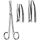 Dissecting Scissors Sklar® Jameson 7 Inch Length OR Grade NonSterile Curved