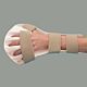 Anti-Spasticity Ball Splint Rolyan® Preformed Thermoplastic Left Hand Beige / Cream Large