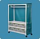 Distribution Bin Cart Value Line PVC