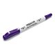 Surgical Skin Marker Viscot® Twin Tip Gentian Violet Regular / Ultra Fine Tip Without Ruler NonSterile