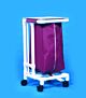 Single Hamper with Bag Classic 4 Casters 39 gal.