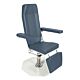 Blood Drawing Chair Model 8675 Hinged Arms Steel Blue