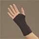 Cock-Up Wrist Brace DeRoyal® Low Profile Neoprene Left Hand Black X-Large