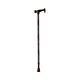 T-Handle Cane Nova Aluminum 28 to 39 Inch Height Leopard Print