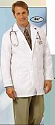 Lab Coat White X-Large Knee Length 65% Polyester / 35% Cotton Reusable