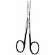 Iris Scissors Sklarhone™ 4-1/2 Inch Length OR Grade Stainless Steel Finger Ring Handle Straight Sharp Tip / Sharp Tip