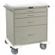 Treatment Cart Classic Line Steel 35 X 32 X 22 Inch Light Gray 2 X 3 Inch, 1 X 6 Inch and 1 X 12 Inch