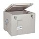 Dry Ice Storage / Transport Chest ThermoSafe® 114 X 15-1/4 X 15-1/4 Inch Inside Dimensions Gray Polyurethane Insulation 85 lbs. Ice Capacity