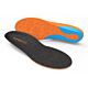 Superfeet® FLEX Insole Full Length Size F Foam / Nylon Black / Blue / Orange Male 11-1/2 to 13 / Female 12-1/2 to 14