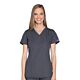 Scrub Shirt 3X-Large Pewter 2 Pockets Short Sleeve Unisex