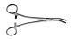 Hysterectomy Forceps V. Mueller® Reich-Nechtow 8-1/4 Inch Length Curved