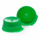 McKesson Tube Closure Polyethylene Snap Cap Green 16 mm For Use with 16 mm Blood Drawing Tubes, Glass Test Tubes, Plastic Culture Tubes NonSterile