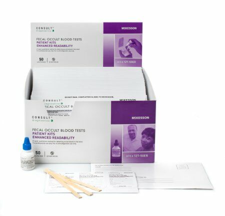 Rapid Test Kit McKesson Consult™ Colorectal Cancer Screening Fecal ...